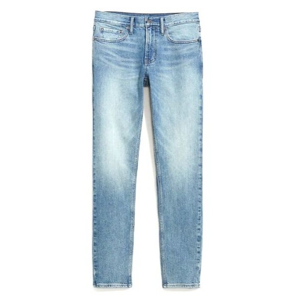 NWT Old Navy Men's 28X30 Basic Slim Built in Flex Jean Light Wash V-700039915 - Picture 1 of 8